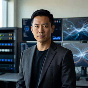 Portrait of Marcus Cho, Co-Founder and CTO of DeepCurrent